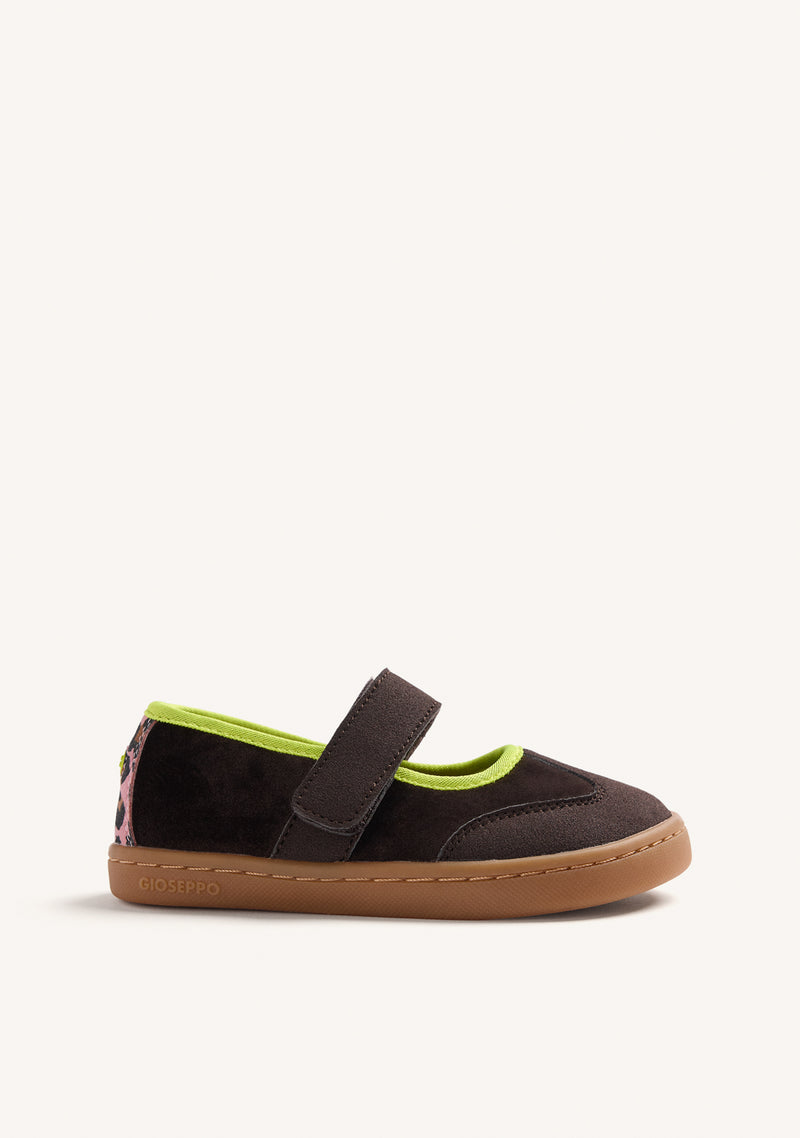 BAREFOOT SPORTS BALLET FLATS CHOCOLATE