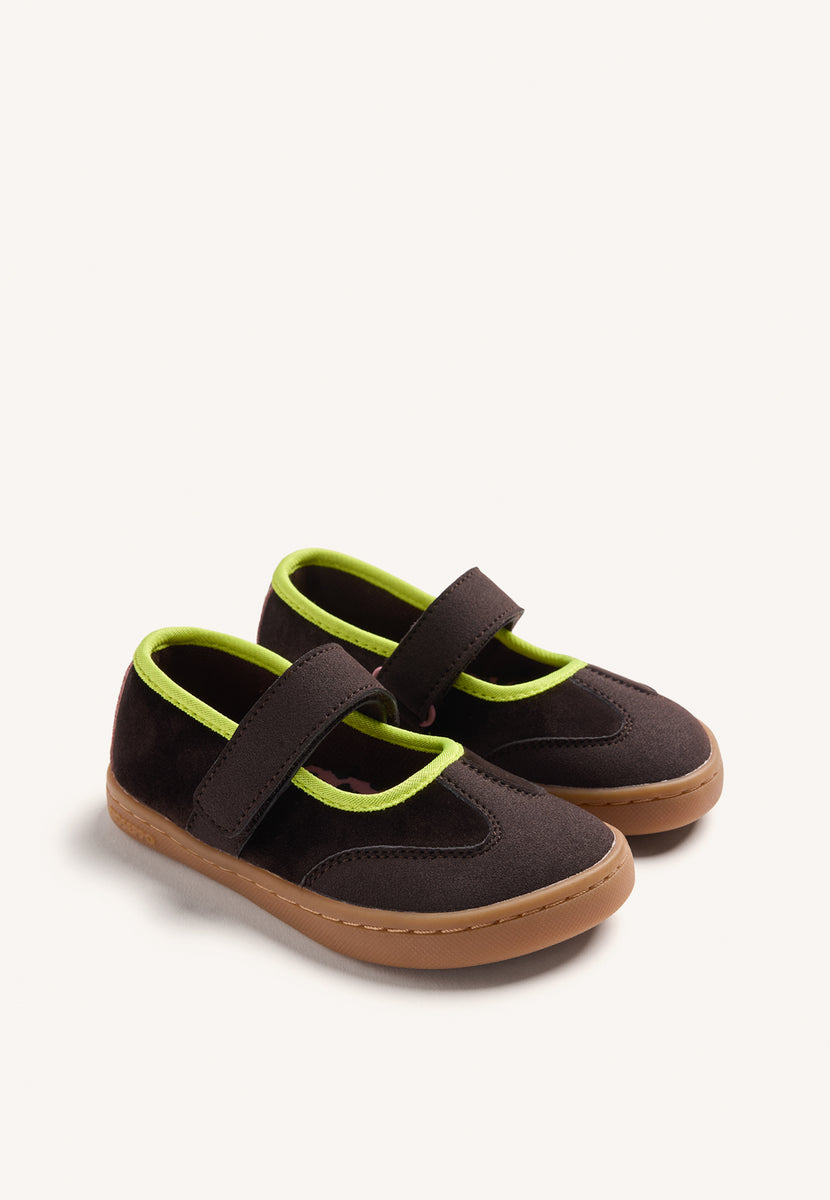 BALLERINE SPORTIVE BAREFOOT CIOCCOLATO