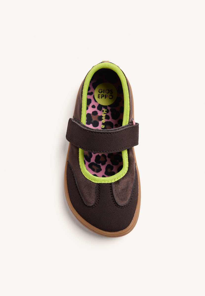 BALLERINE SPORTIVE BAREFOOT CIOCCOLATO