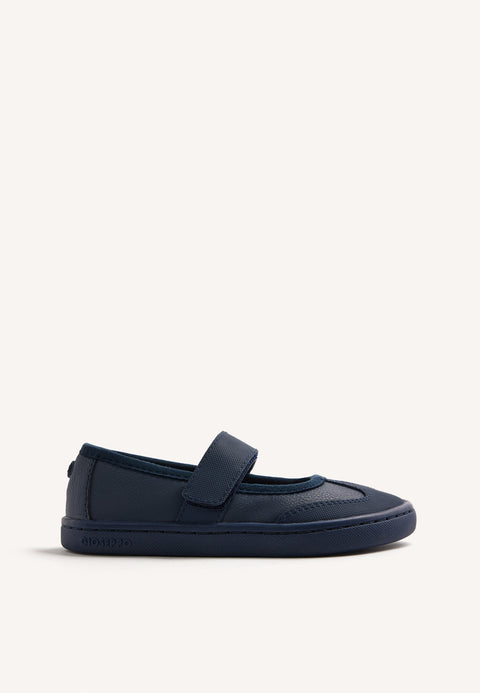 NAVY BLUE BAREFOOT SPORTS BALLET FLATS