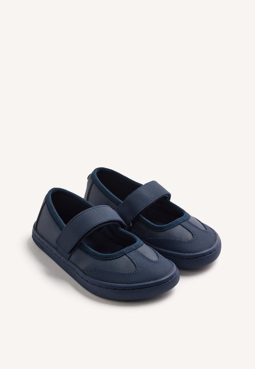 NAVY BLUE BAREFOOT SPORTS BALLET FLATS