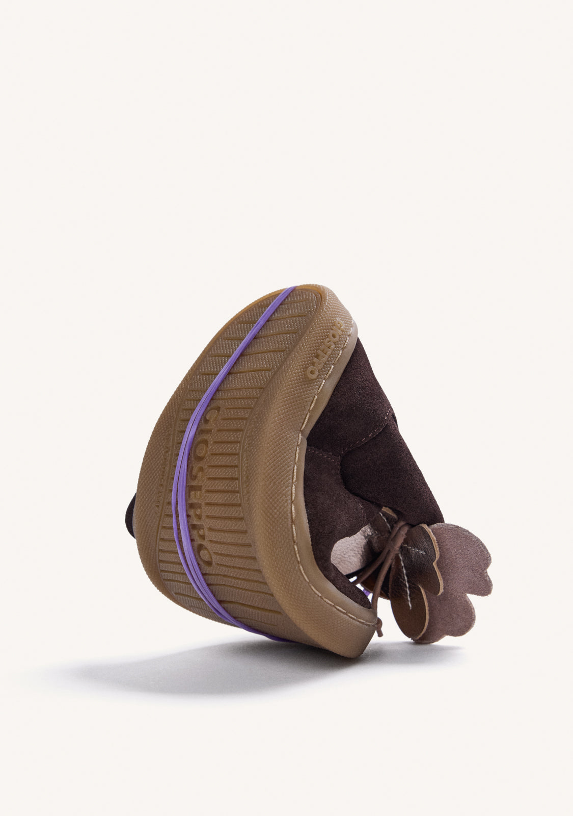 STIVALETTI BAREFOOT IN PELLE CON FARFALLA