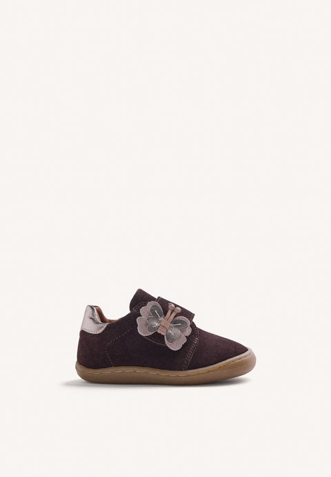 SCARPE BAREFOOT MARRONI PELLE LUCIDA