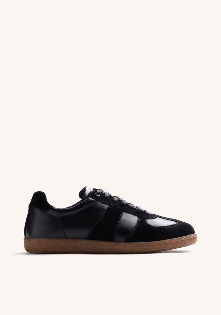 ZAPATILLAS NEGRO PIEL
