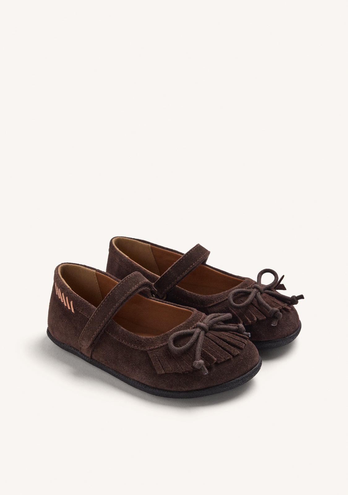 BALLERINES BAREFOOT CHOCOLAT CUIR