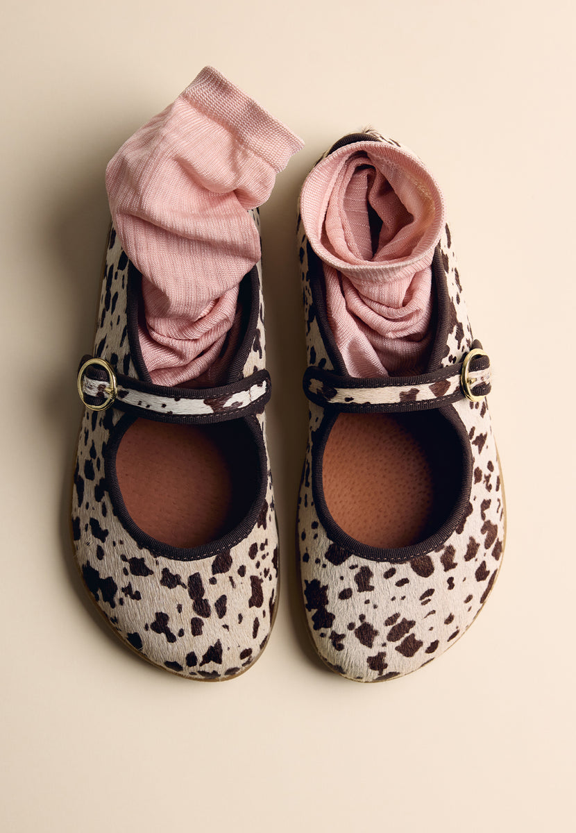 SABRINAS BAREFOOT ESTAMPA ANIMAL EM PELE