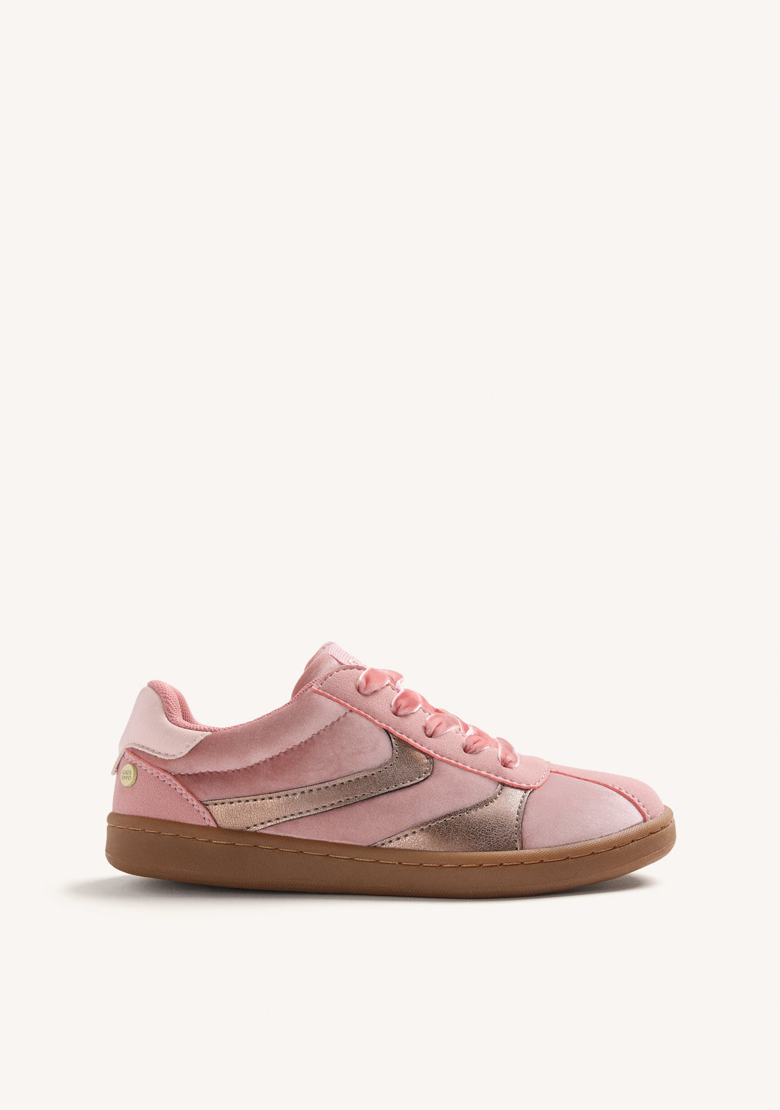 PINK CANVAS SNEAKERS