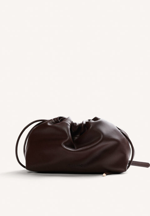BOLSO BUCKET MARRÓN