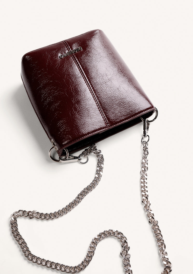 BOLSO BUCKET BURDEOS