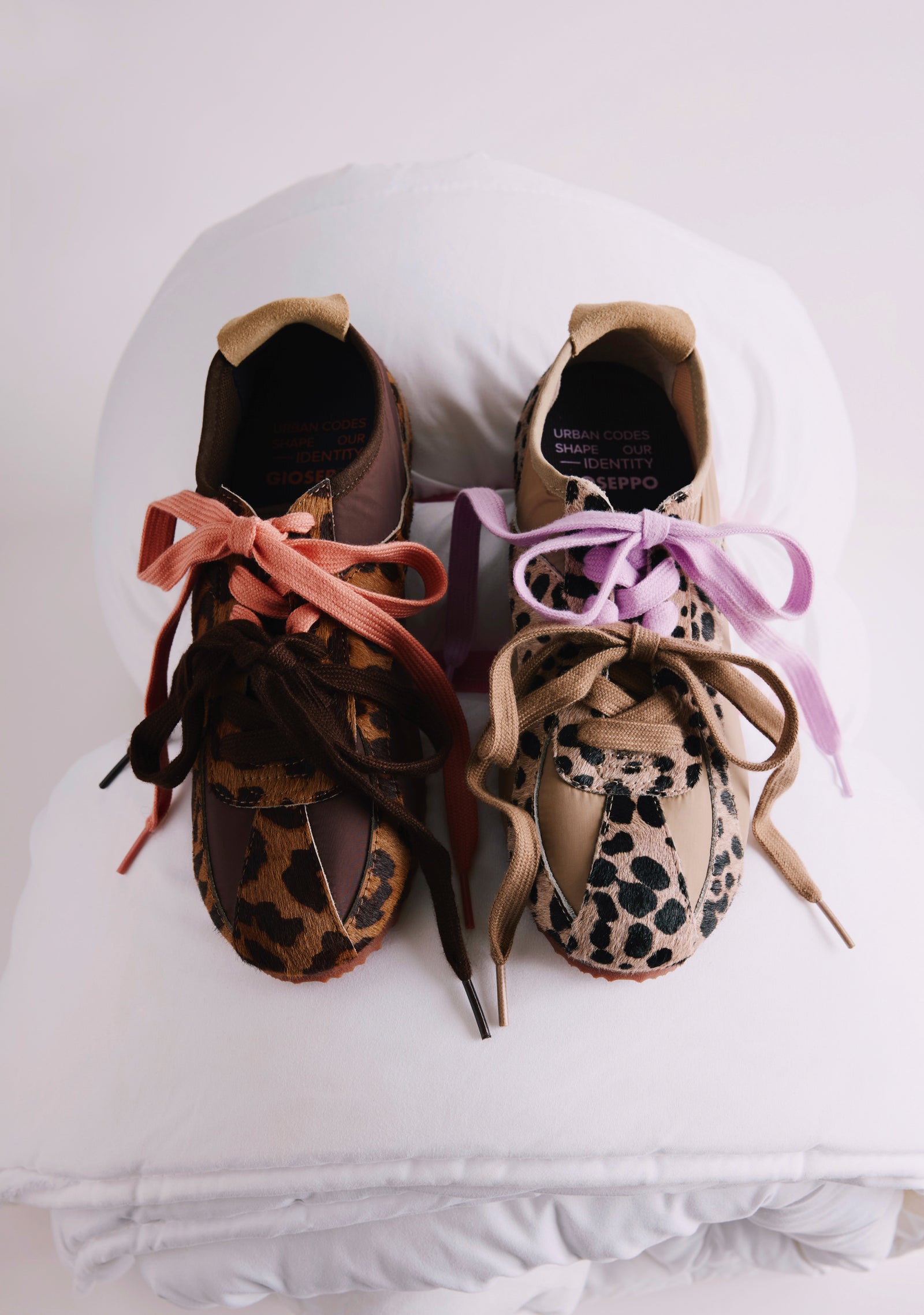 SNEAKERS STAMPA ANIMALE PELLE E NYLON