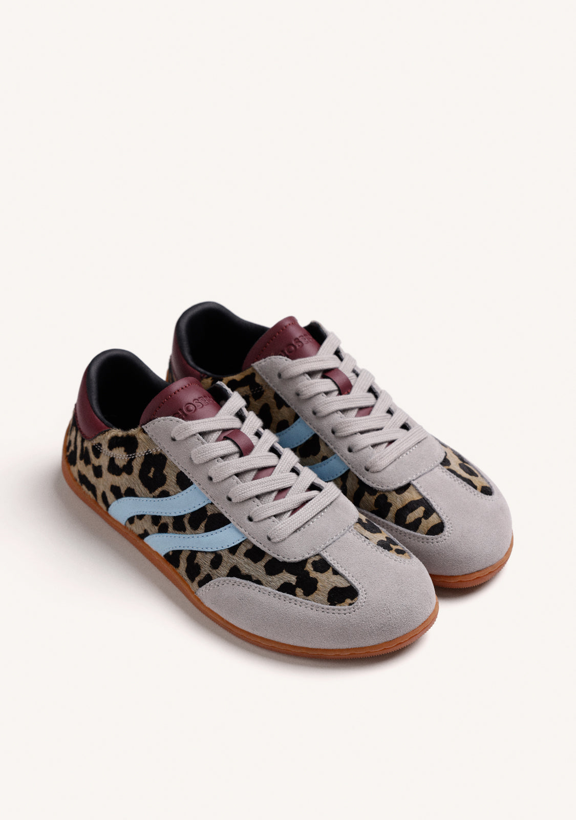 BAREFOOT SNEAKERS ANIMAL PRINT LEATHER