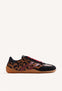 BAREFOOT SNEAKERS WITH ANIMAL PRINT LEATHER