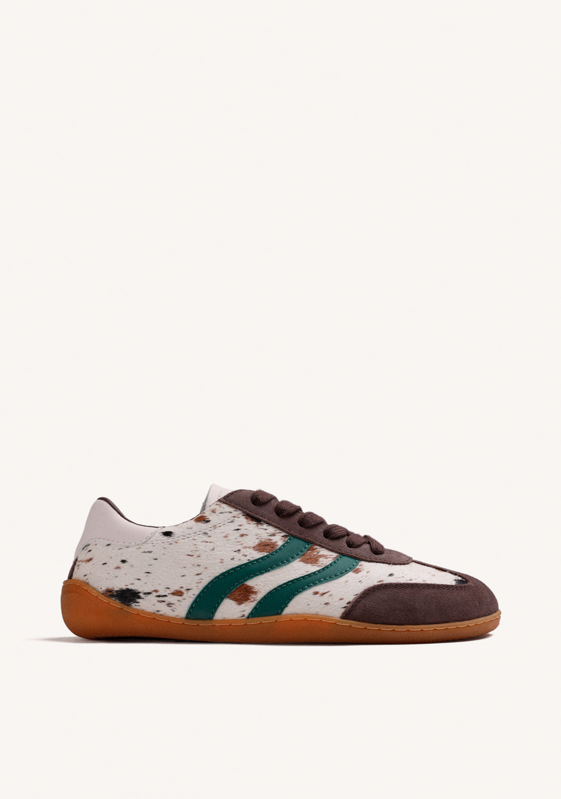 BAREFOOT SNEAKERS WITH ANIMAL PRINT LEATHER