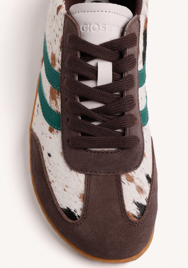 BAREFOOT SNEAKERS WITH ANIMAL PRINT LEATHER