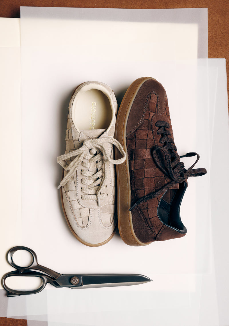 SCARPE BEIGE IN PELLE