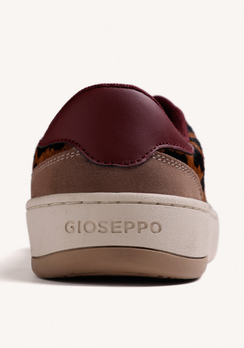 BAREFOOT SNEAKERS ANIMAL PRINT LEATHER