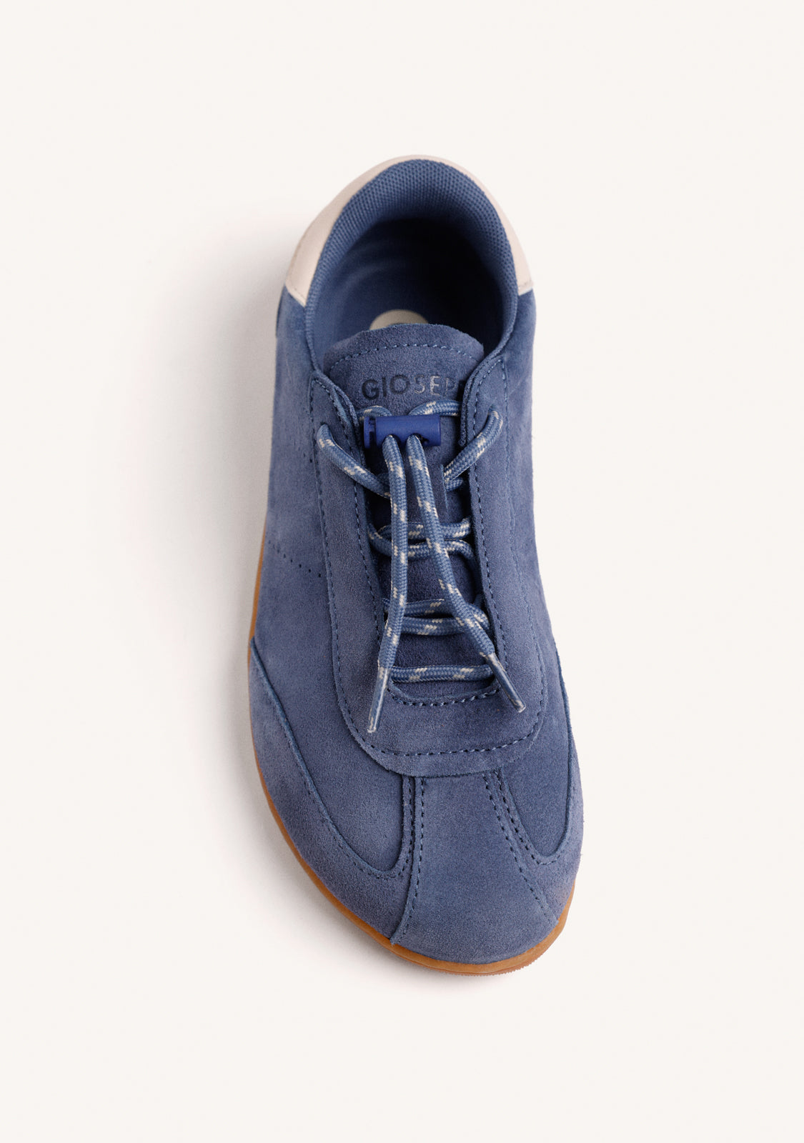 BLUE BAREFOOT SUEDE LEATHER SNEAKERS