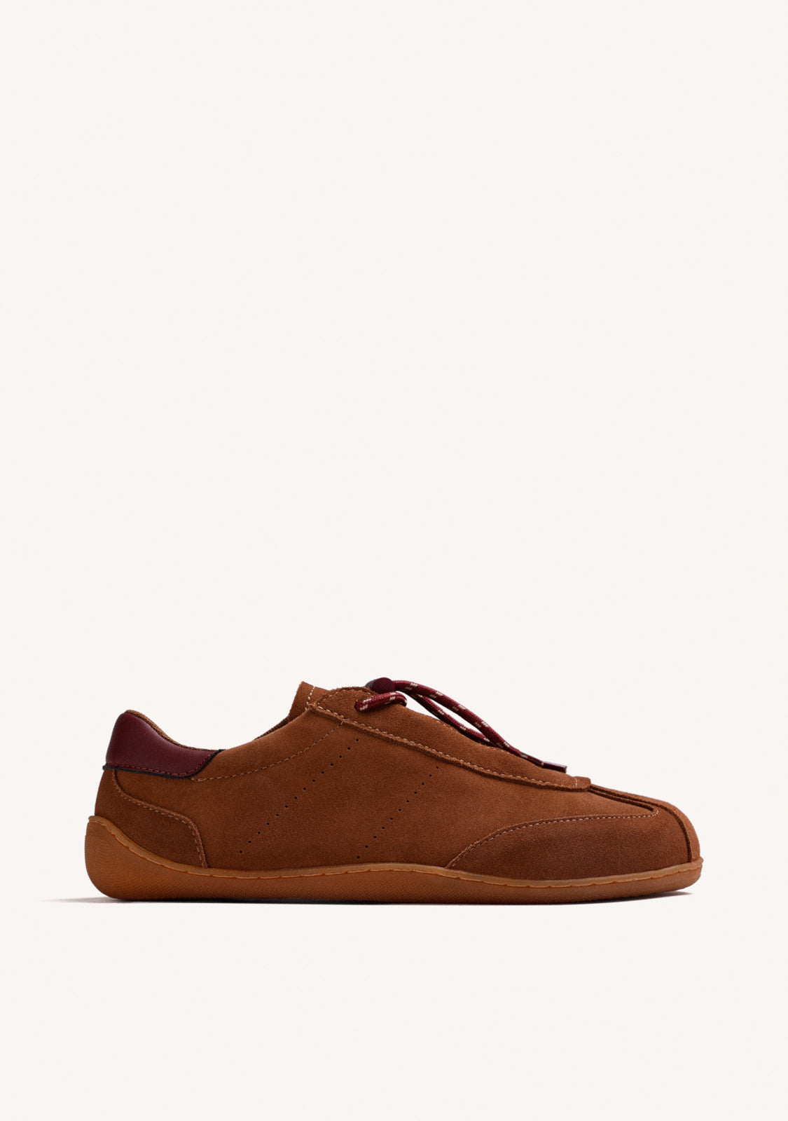 SCARPE BAREFOOT MARRONI IN PELLE SCAMOSCIATA