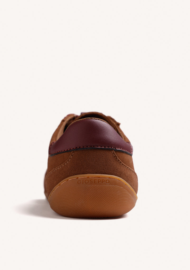 SCARPE BAREFOOT MARRONI IN PELLE SCAMOSCIATA