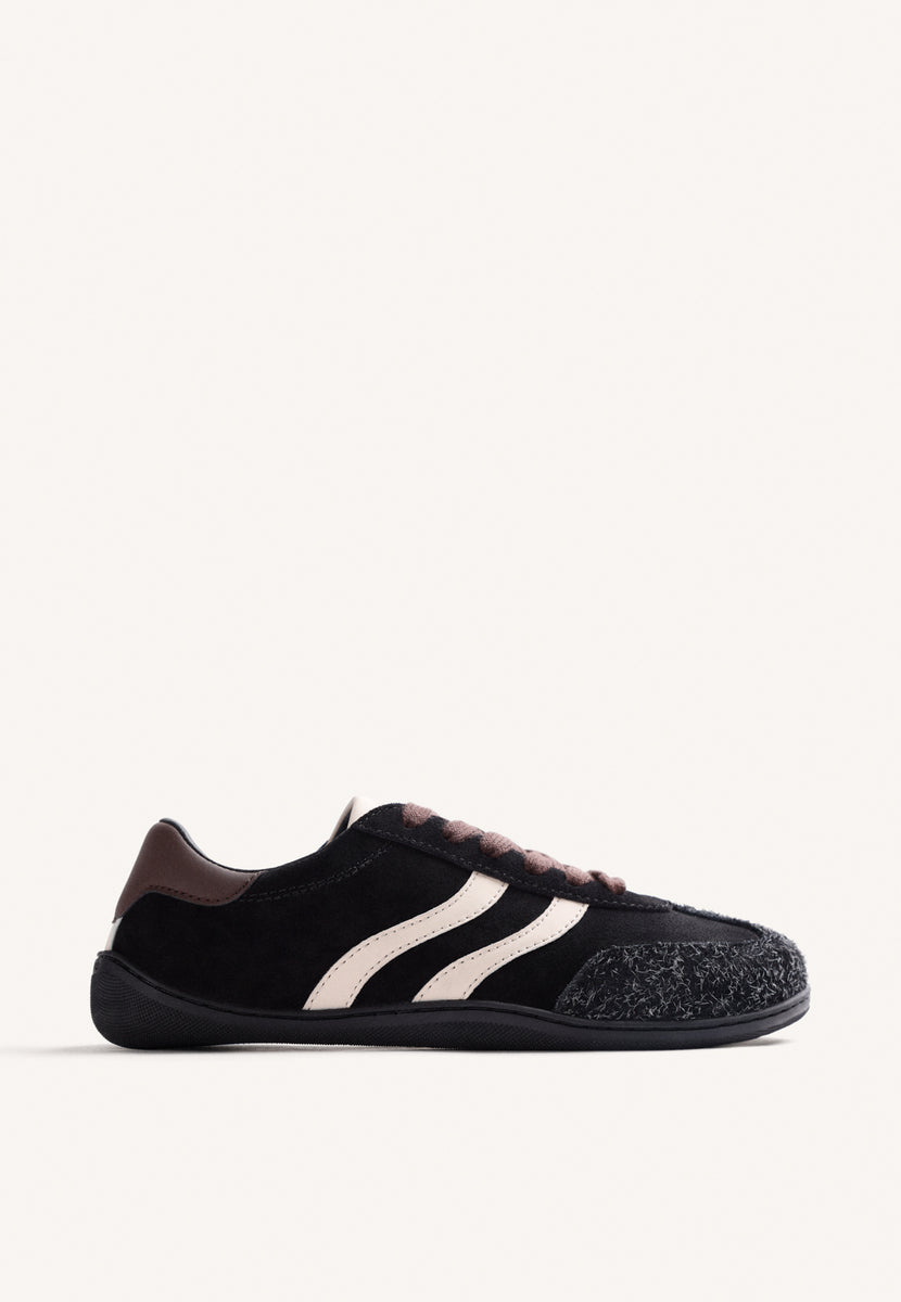SCARPE BAREFOOT NERE IN PELLE