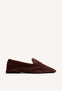 MOCASINES MARRONES PIEL TRENZADA