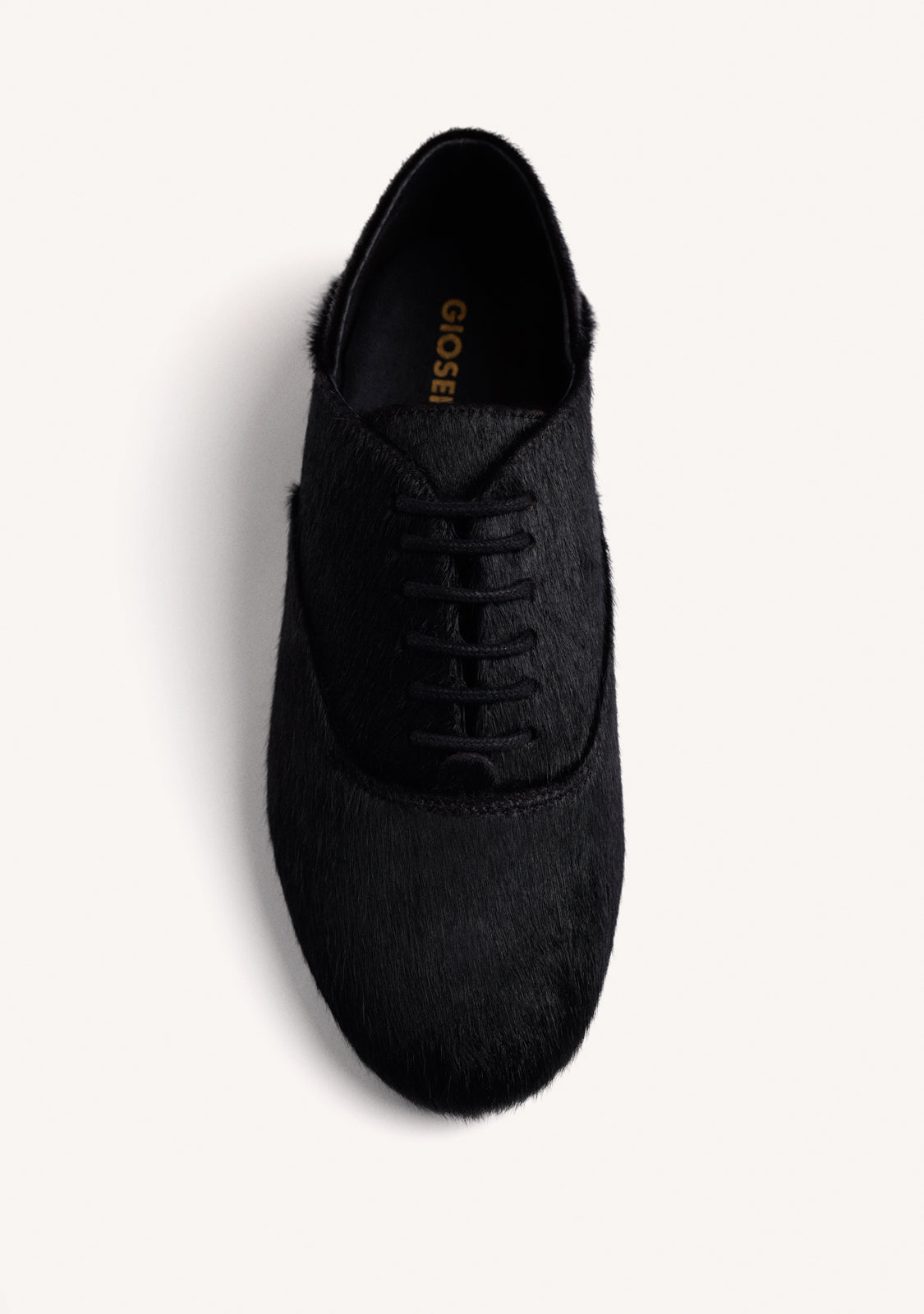 FLAT SHOES WITH ANIMAL PRINT LEATHER