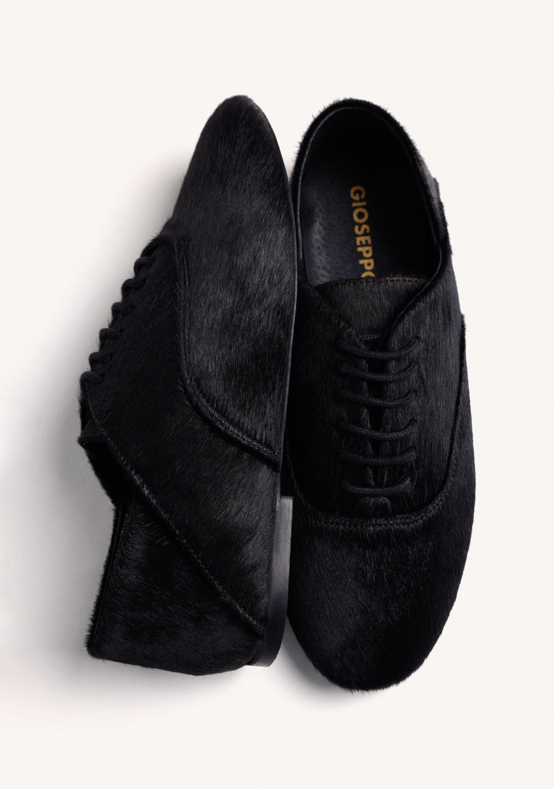 FLAT SHOES WITH ANIMAL PRINT LEATHER