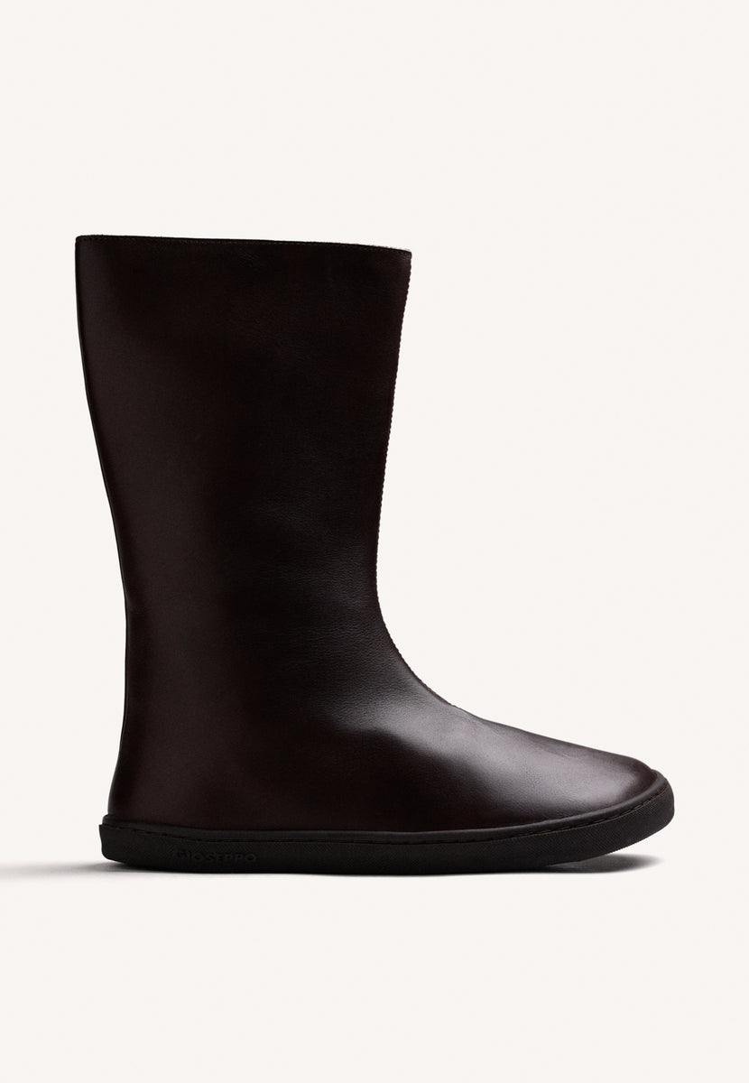 STIVALI BAREFOOT MARRONI IN PELLE