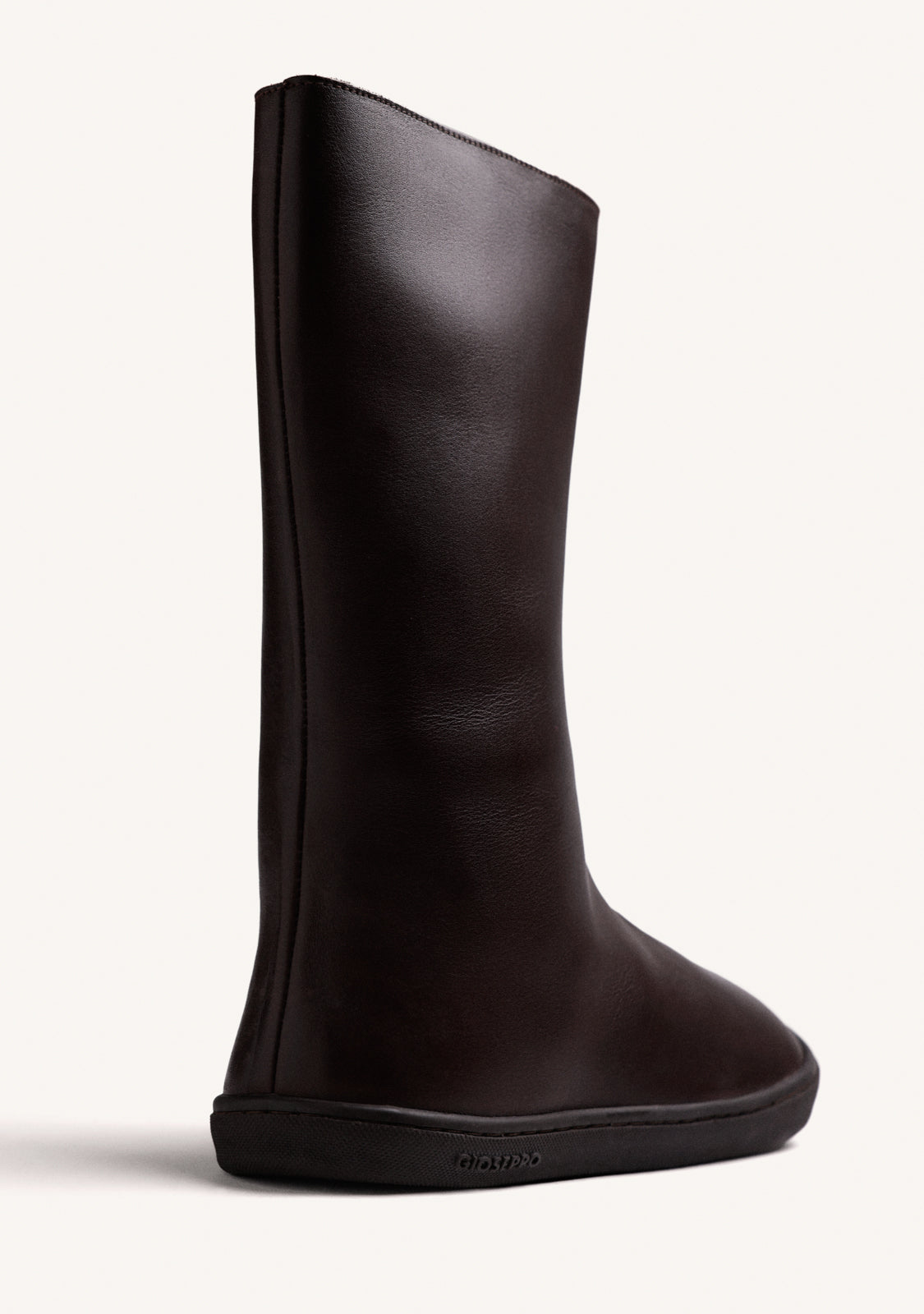 BROWN BAREFOOT LEATHER BOOTS