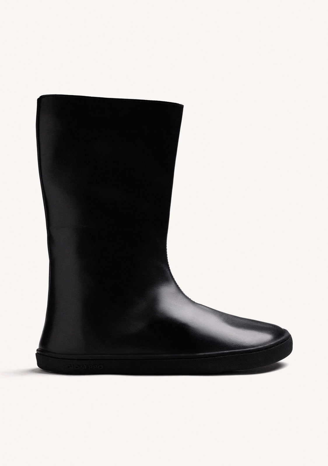 BLACK BAREFOOT LEATHER BOOTS