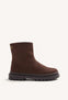 LEATHER ZIPPER BOOTS