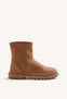 LEATHER ZIPPER BOOTS
