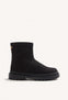 LEATHER ZIPPER BOOTS