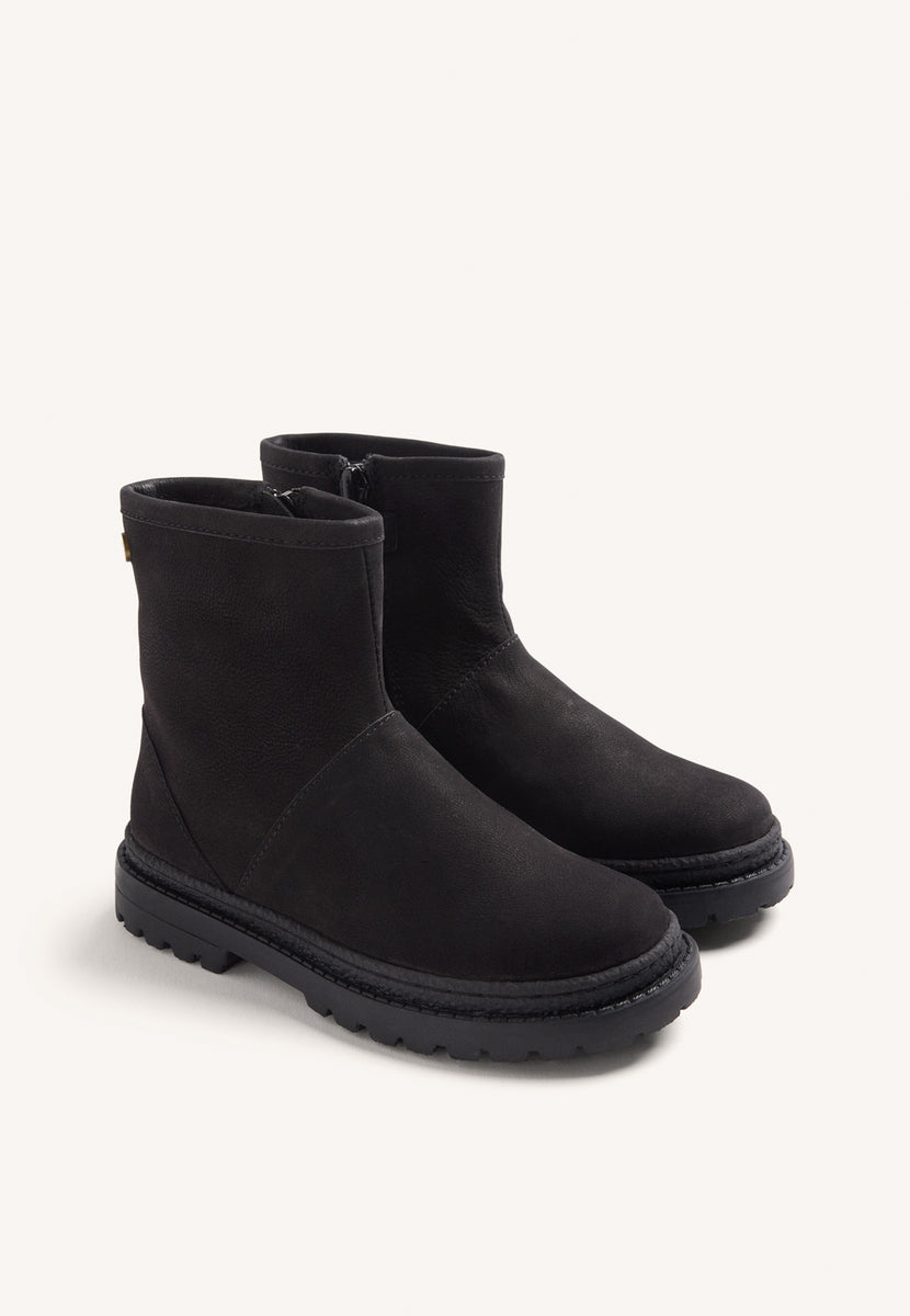BOTAS PIEL CREMALLERA
