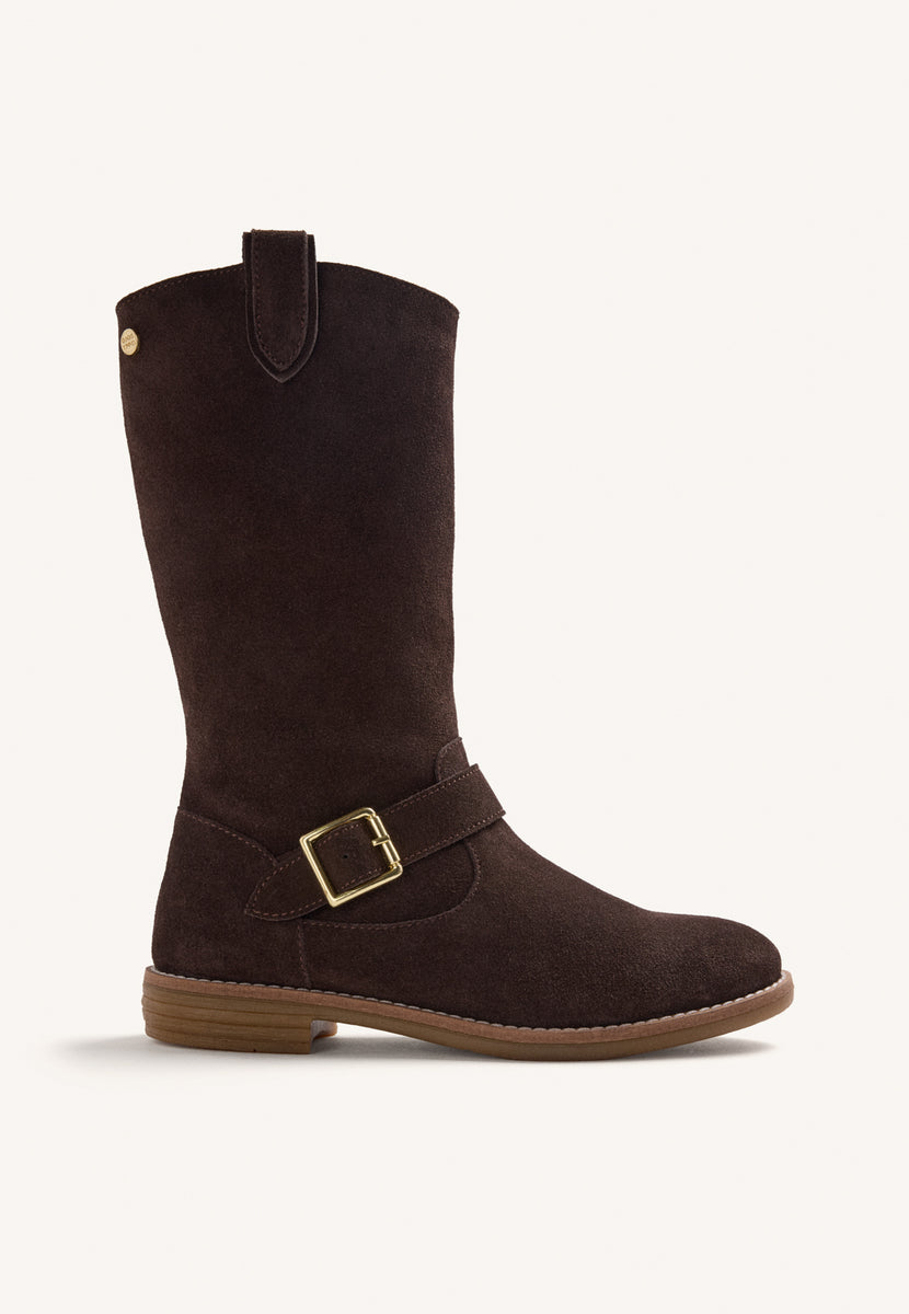 CLASSIC CHOCOLATE LEATHER BOOTS