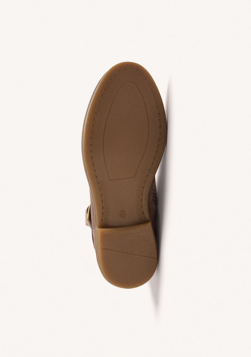 BOTAS TAUPE PIEL CLÁSICAS