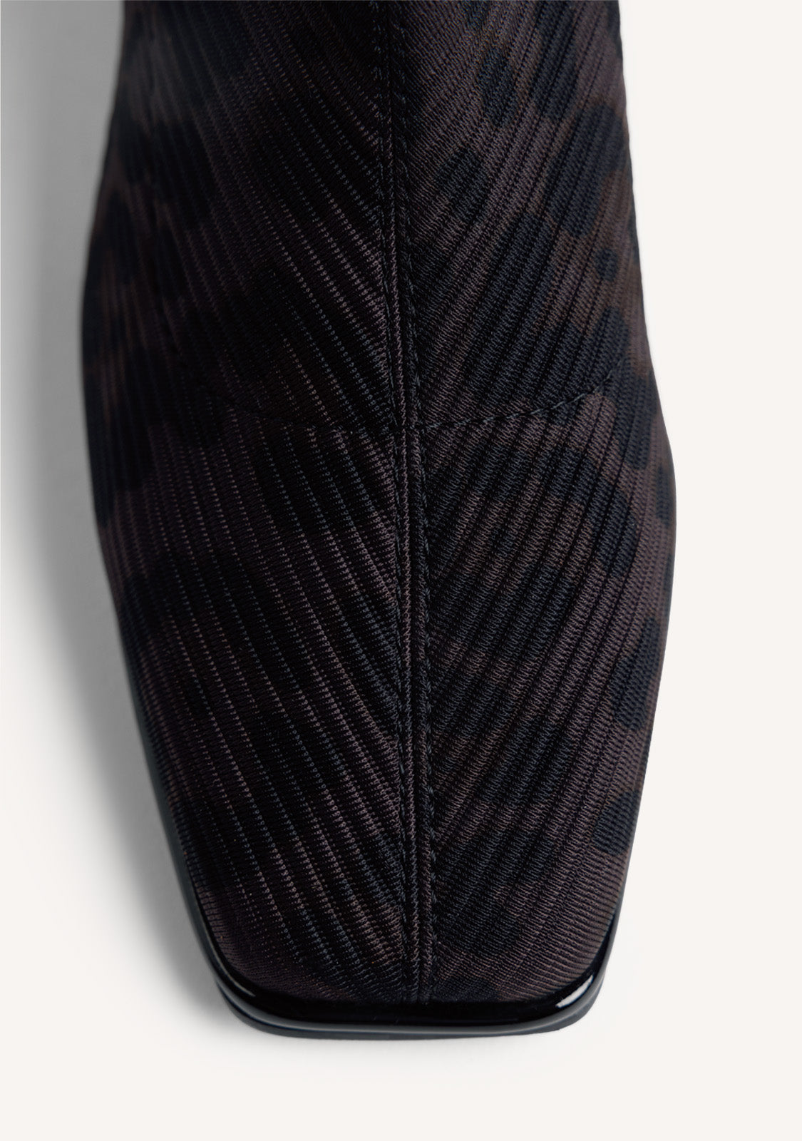 ELASTIC ANIMAL PRINT ANKLE BOOTS