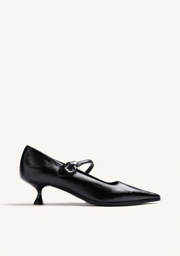 ZAPATOS TACÓN NEGRO JOYA