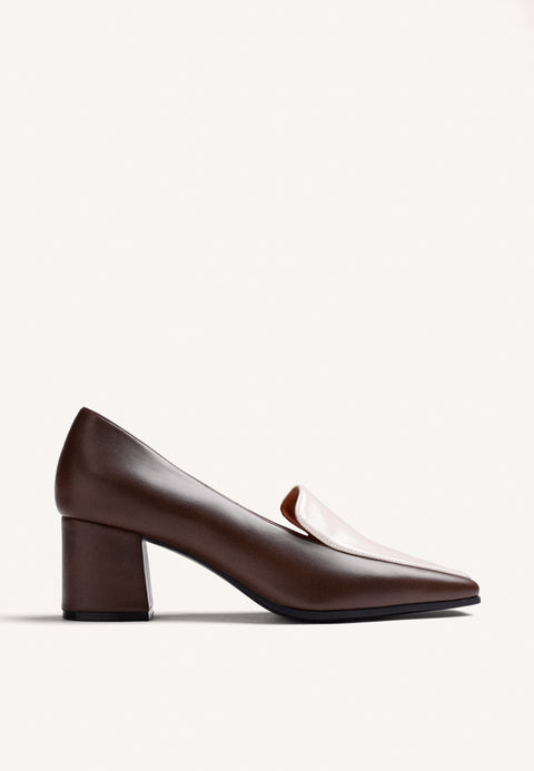 BROWN HEEL SHOES
