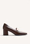 BROWN HEEL SHOES