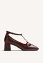 BROWN HEEL SHOES