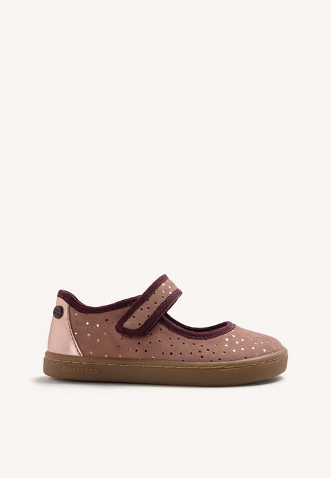 BALLERINES BAREFOOT CUIR FERMETURE RÉGLABLE