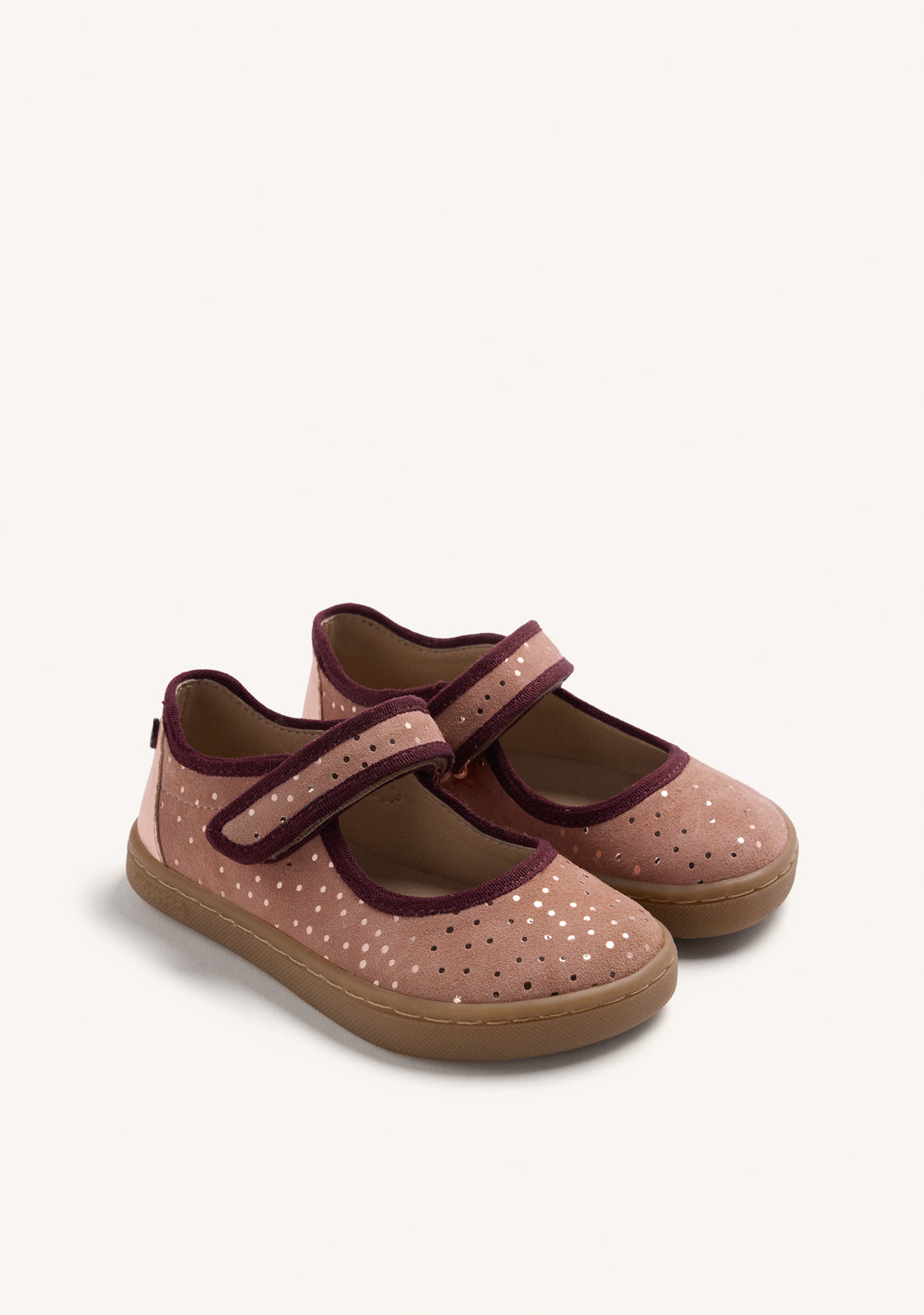 BALLERINES BAREFOOT CUIR FERMETURE RÉGLABLE