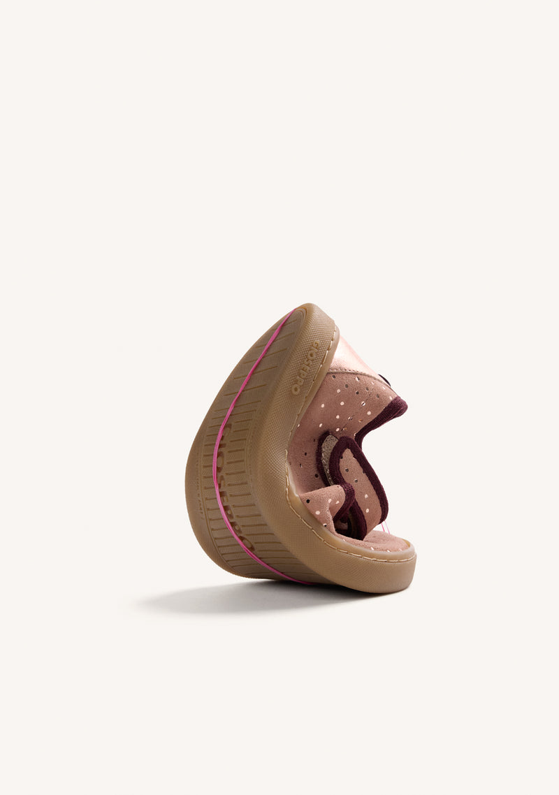 BALLERINES BAREFOOT CUIR FERMETURE RÉGLABLE