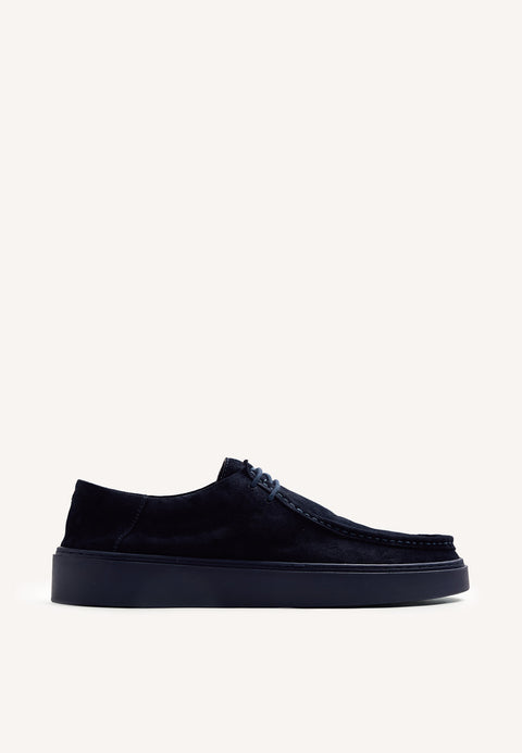 BLUE WALLABEE LEATHER SHOES