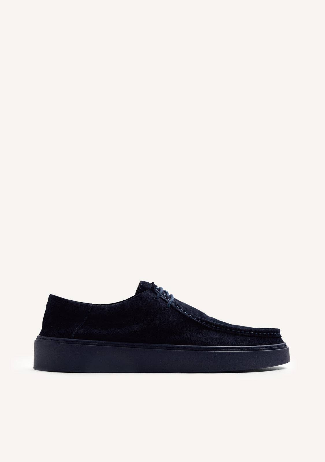 BLUE WALLABEE LEATHER SHOES