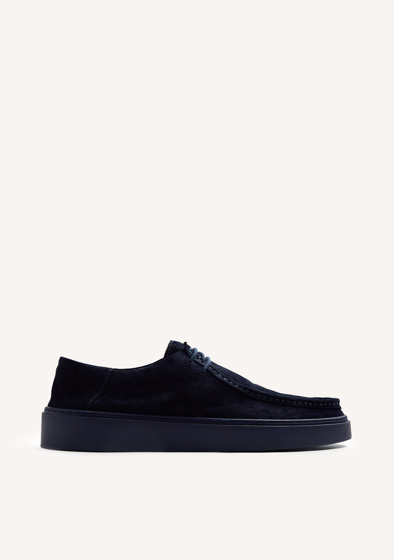 BLUE WALLABEE LEATHER SHOES
