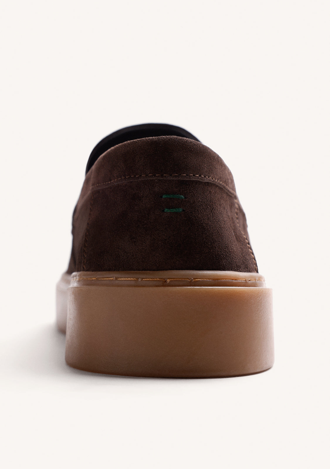 MOCASSINI WALLABEE MARRONI IN PELLE