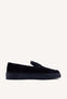 MOCASSINS WALLABEE AZUIS EM COURO