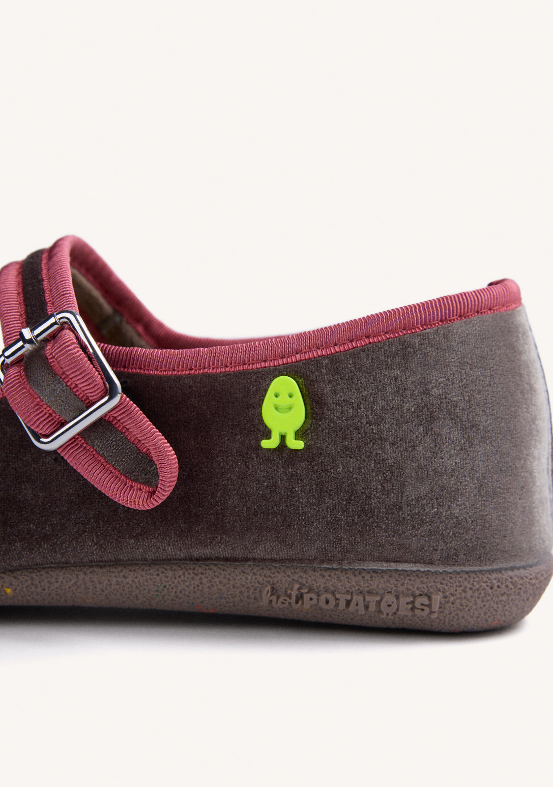 PANTOFOLE BORDEAUX TIPO BALLERINE IN VELLUTO